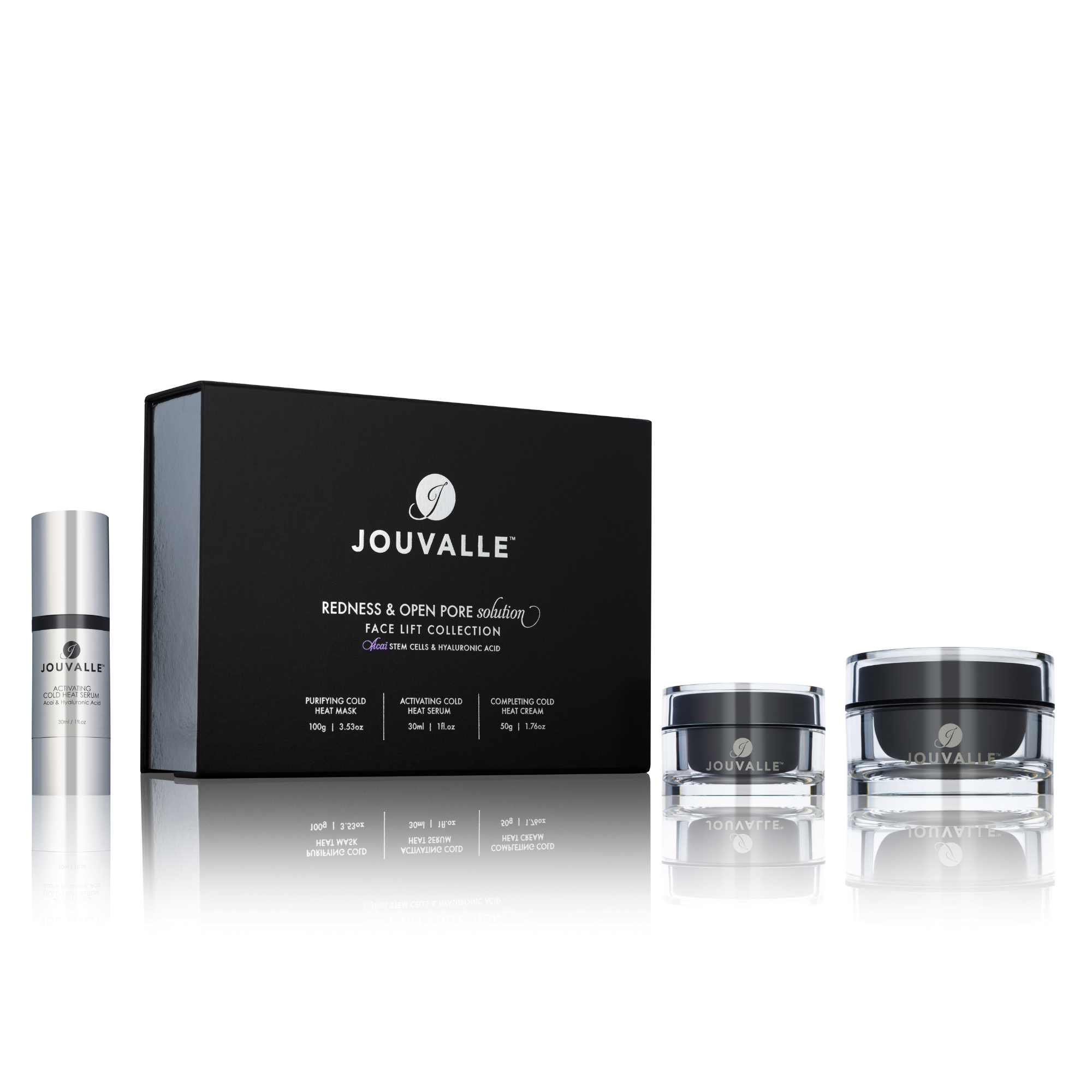 Face Lift Collection - Redness & Open Pore Solution - Acai Stem Cells & Hyaluronic Acid