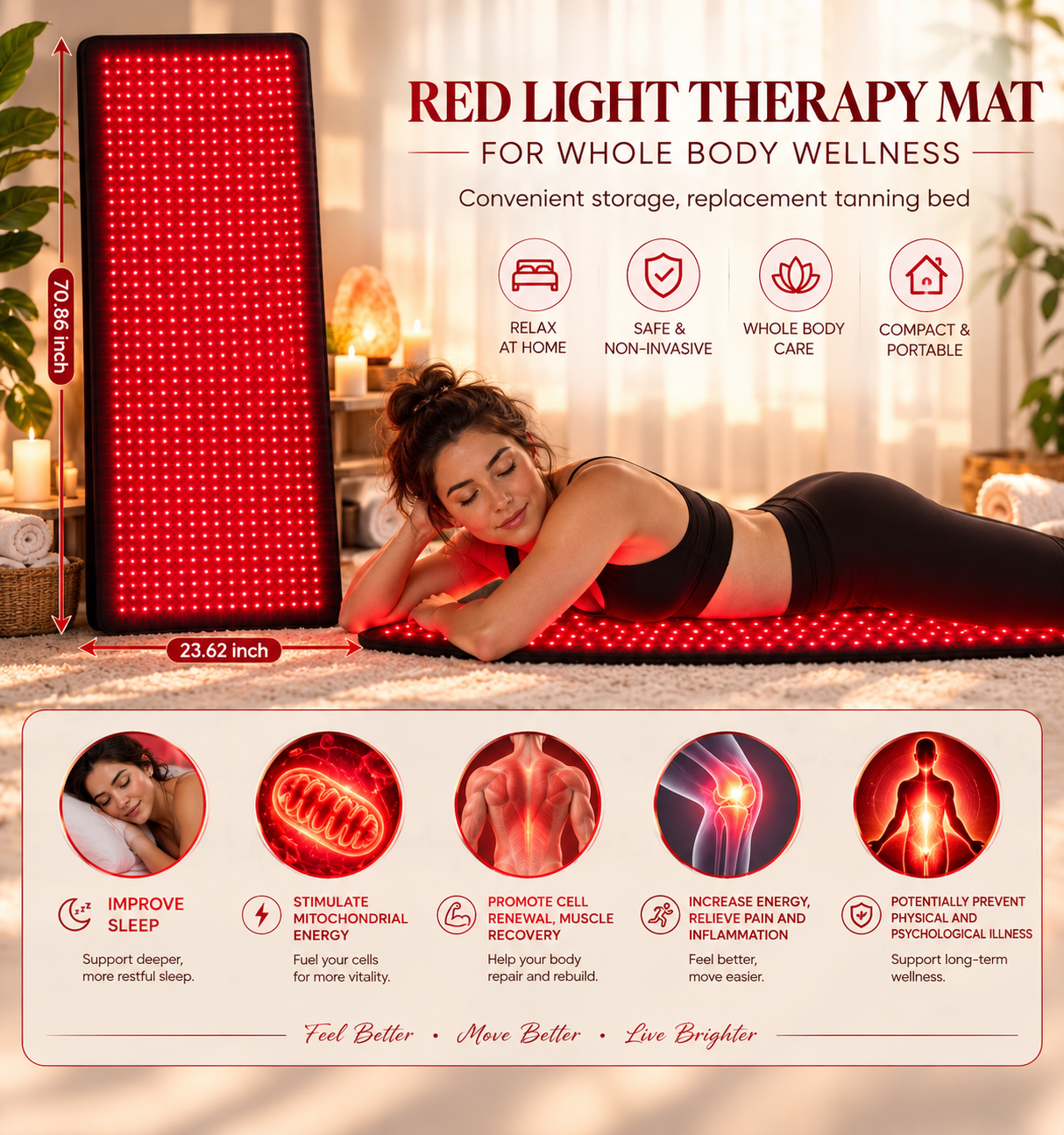 LED Therapy Yoga Muscle Relax
