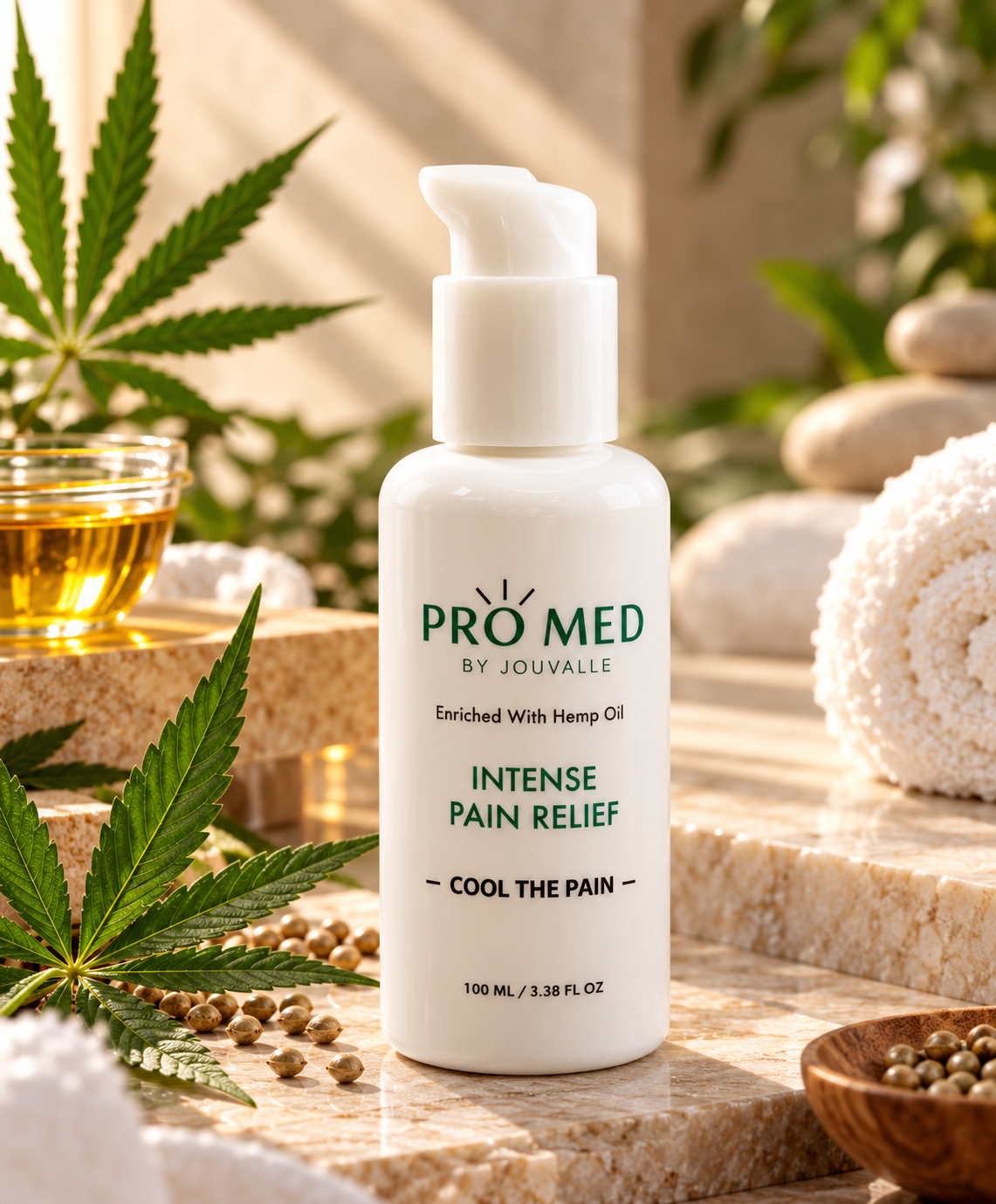 PRO MED By Jouvalle  Enriched with Hemp Oil