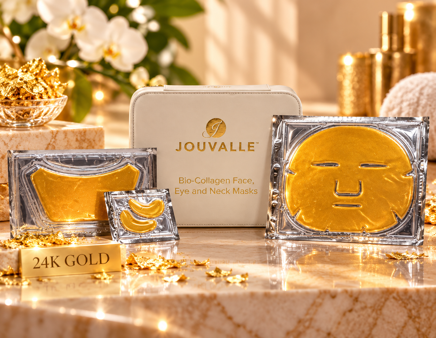 Bio-Collagen Face, Eye, and Neck Masks
