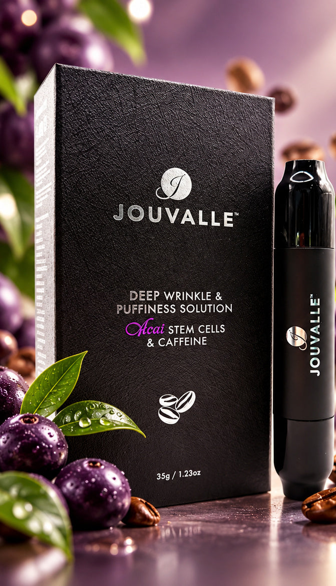 Deep Wrinkle & Puffiness Solution - Acai Stem Cells & Caffeine