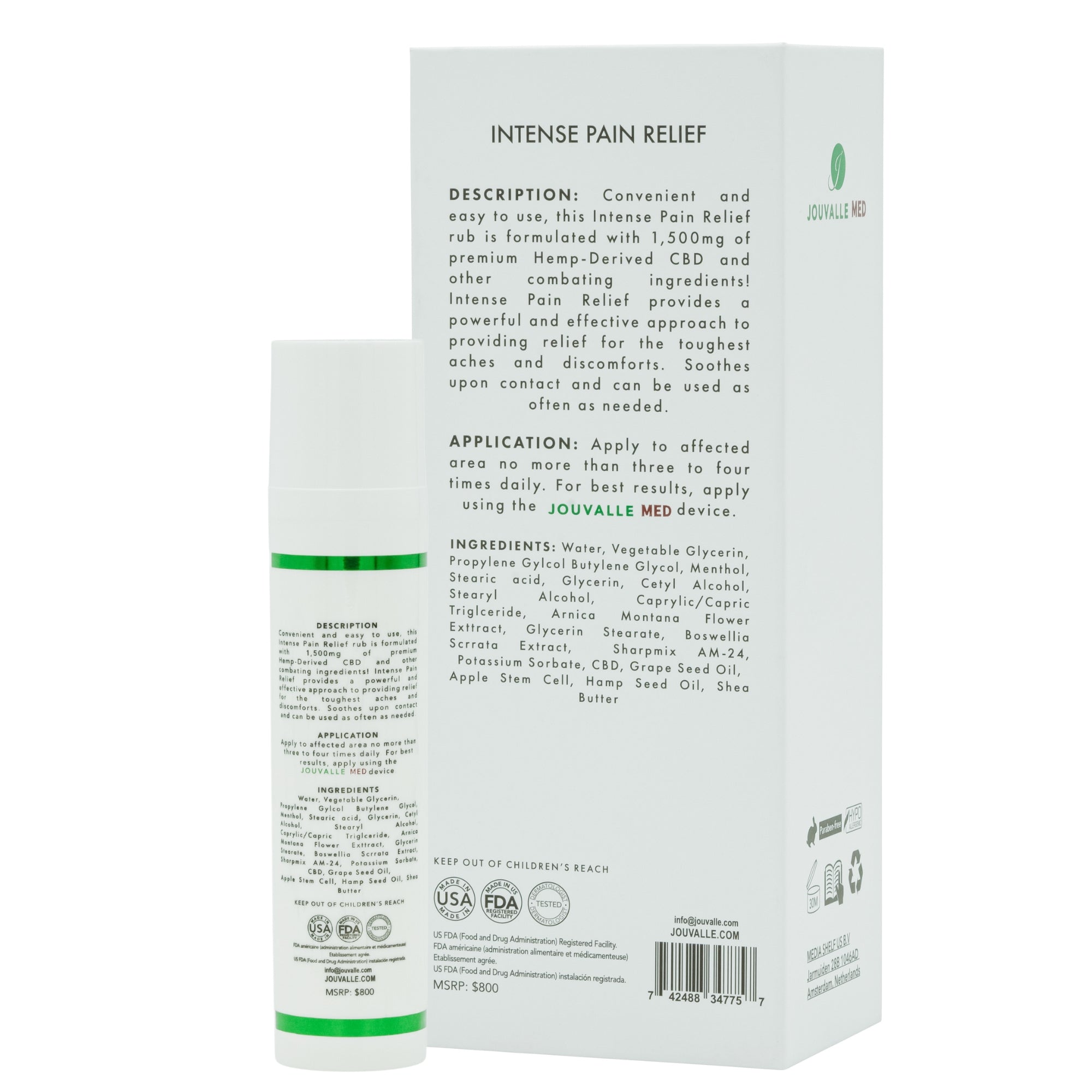 Jouvalle MED Enriched with Hemp Oil